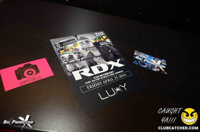 Luxy nightclub photo 39 - April 4th, 2014