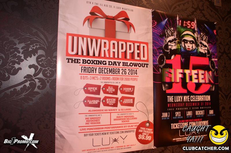 Luxy nightclub photo 108 - December 12th, 2014