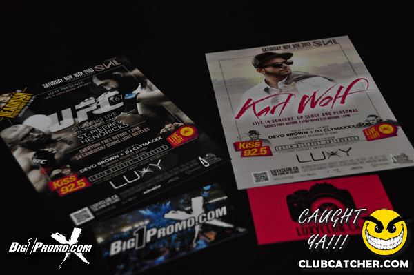 Luxy nightclub photo 79 - November 1st, 2013